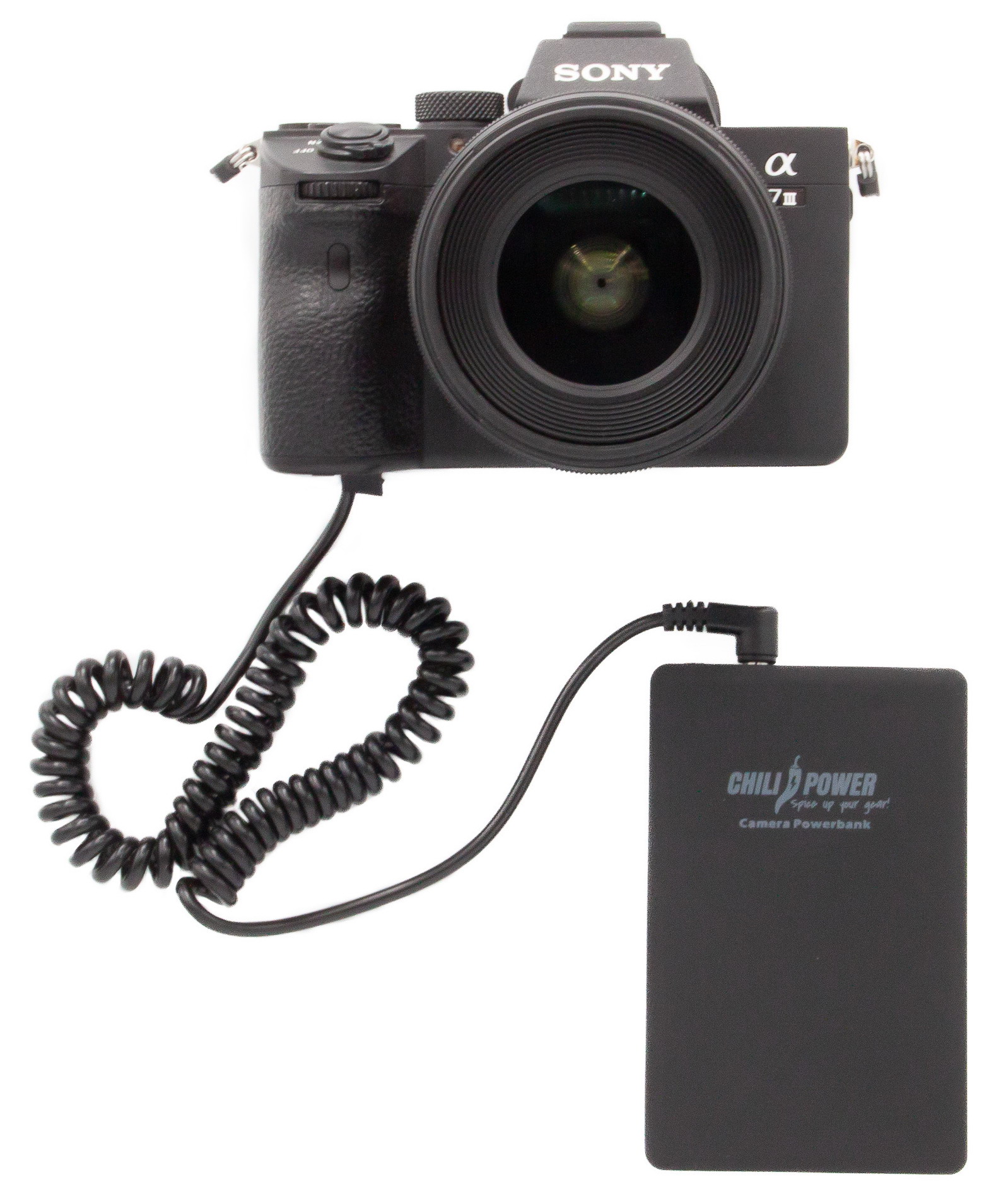 ChiliPower externe accupack voor Sony camera's met accu NP-FZ100 - 3800mAh / 28Wh