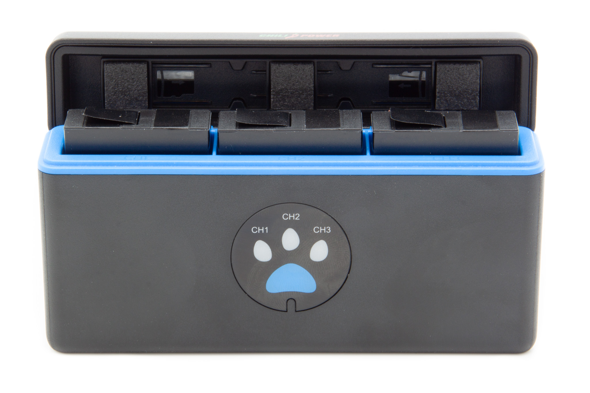 ChiliPower GoPro Hero 13 oplaadcase via USB-C inclusief 3 accu's